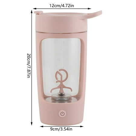 

VerPetridure Automatic Mixing Cup Milk Stir Cup Protein Powder Electric Shaker Bottle