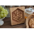 thumbnail image 3 of 3D Wooden Cookie Cutter Embossing Mold - Fun DIY Shapes for Biscuits. Ideal for Parties, Anniversaries & Daily Baking. Easy to Use, Non-Stick & Perfect Gift for Bakers, 3 of 6