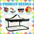 thumbnail image 3 of Topboutique Clear Toy Storage Bags,Portable Toy Organizing Bags,Waterproof Toy Storage Pouch,Building Blocks Storage Bag,Foldable Transparent Organizer Case with Zipper for Small Toys/Puzzles,2 Pcs, 3 of 5