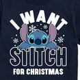 thumbnail image 3 of Lilo & Stitch - I Want A Stitch For Christmas - Men's Short Sleeve Graphic T-Shirt, 3 of 5