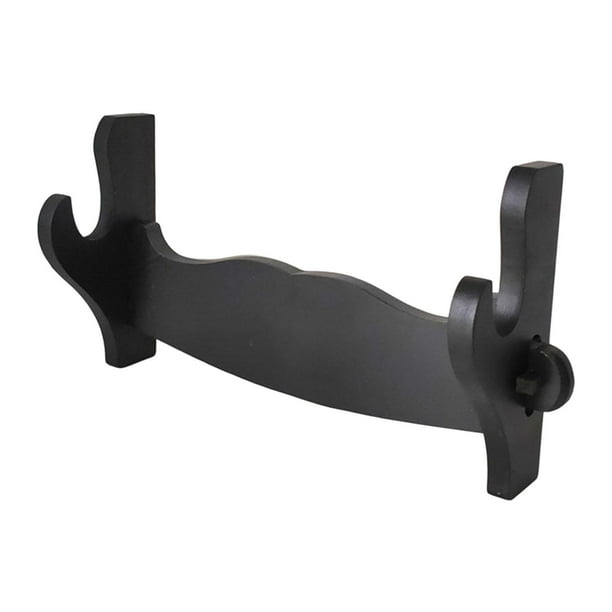 Tablero de densidad Estante de almacenamiento Soporte de suspensión de montaje en pared Soporte Horizontal Wakizashi 1 nivel Baoblaze Soporte de exhibición