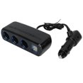 thumbnail image 4 of Car Charger Adapter,3 Sockets Dual USB Dual USB Car Charger Car Charger Solid Performance, 4 of 14