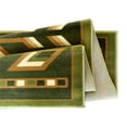 thumbnail image 6 of Masada Rugs Southwest , Area Rug (6 Feet X 9 Feet), Green, 6 of 7