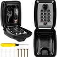 thumbnail image 6 of HOT Key Box Wall Mounted Large Secure Waterproof Outdoor with 12 Code Rustproof Weatherproof Heavy Duty, 6 of 7