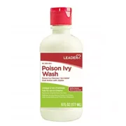 Leader Unique 2-in-1 Formula Poison Ivy Wash w/ Jojoba, 6 Oz, 3 Pack