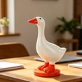 thumbnail image 4 of Resin White Bird Key Figurine With Beak Hook, 5 inch Decorative Tabletop Ornament for Hanging Keys, Entryway Shelf and Living Room Indoor Home Decor, 4 of 6