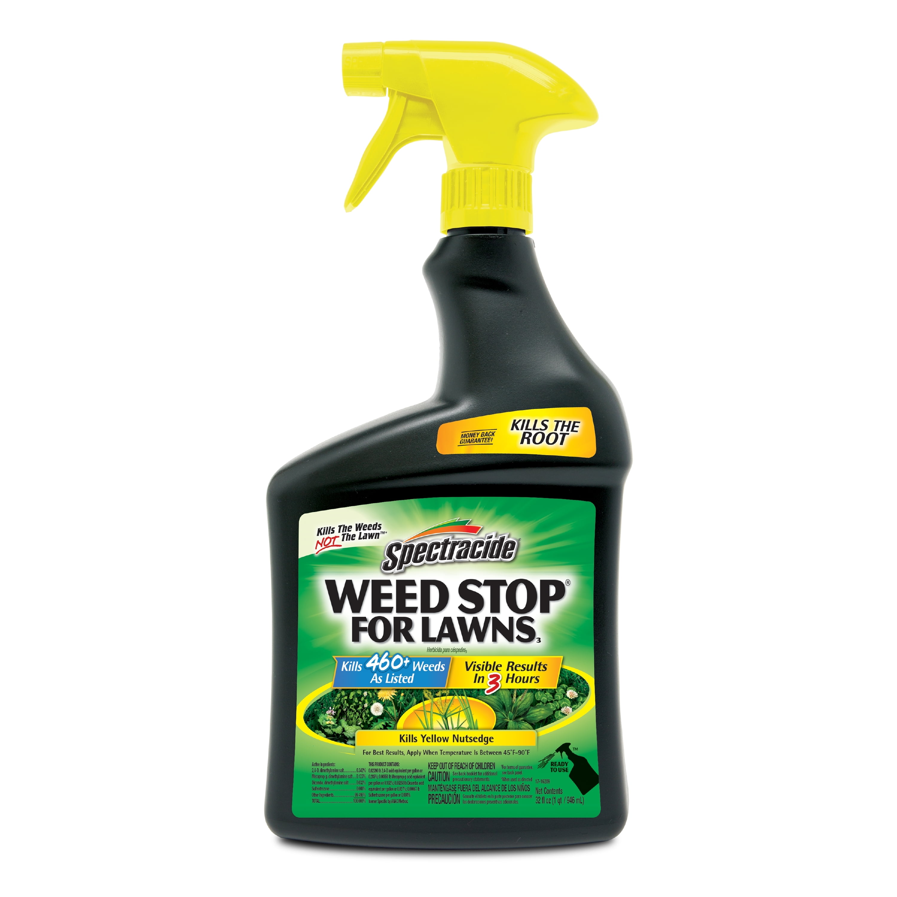 Spectracide Ready-to-Use Weed Stop for Lawns, 32 Fl. Oz