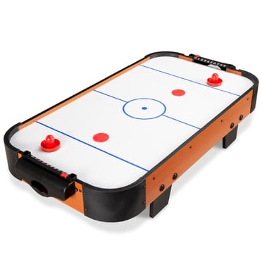 Mainstreet Classics 22-Inch Tabletop Air Hockey Game | Portable, Battery-Powered Fun