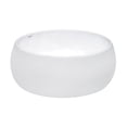 thumbnail image 5 of Ruvati Rvb0316 Vista 16" Round Porcelain Vessel Bathroom Sink - White, 5 of 7