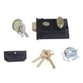 thumbnail image 1 of Vintage Spring Outer Door Lock Cast Iron Lock Durable Anti-theft Lock, 1 of 8