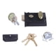 thumbnail image 1 of ELAYARD Cerradura Antirrobo Para Puertas De Madera Vidrio Y Metal Con Material De Hierro, 1 of 8
