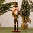 thumbnail image 1 of Christmas Decorations Nutcracker Soldier Puppet Christmas Ornaments, 1 of 3