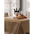 thumbnail image 6 of Brown Ombre Table Cloth, Vintage Country Wooden Waterproof Tablecloth for Rectangle Tables, Reusable Washable Fabric Table Cover for Restaurant Kitchen Dining Tables 60"x84", 6 of 6