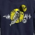 thumbnail image 3 of MTV Moon Person - Wavelength - Toddler And Youth Crewneck Fleece Sweatshirt, 3 of 5