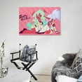 thumbnail image 5 of IHIPPO Panty & Stocking with Garterbelt Anime Poater Painting On Canvas Wall Art Poster Scroll Picture Print Living Room Walls Decor Home Posters 16x24inch(40x60cm), 5 of 10