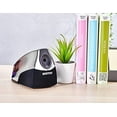 thumbnail image 4 of Bostitch Personal Electric Pencil Sharpener, Powerful Stall-Free Motor, Chrome, 4 of 6