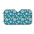 thumbnail image 7 of Balery Daisies Flowers Print Car Windshield Sun Shade,Windshield Sunshade for Car Pickup Truck SUV Accessories-, 7 of 7
