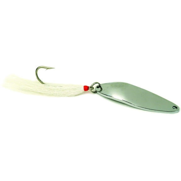 Sea Striker Nickel Plated Casting Spoon 5oz Single Hook