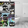 thumbnail image 3 of Badtz Maru Shower Curtains for Bathroom, Kids Shower Curtain Sets Waterproof Fabric Cloth Bath Curtains with 12 Hooks 72x72 inch, 3 of 8