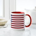 thumbnail image 6 of CafePress - Love America Mug - 11 oz Ceramic Mug - Novelty Coffee Tea Cup, 6 of 6