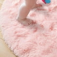 thumbnail image 5 of Super Soft Plush Round Rug Mat Fluffy White Carpets For Living Room Home Decor Bedroom Kid Room Decoration Salon Thick Pile Rug, 5 of 10