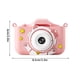 thumbnail image 3 of Cámara digital para niños, regalo para niños, pantalla de 0.0 pulgadas, recargable, lente doble frontal y trasera de 2 MP, ideal para niños de 3 a 10 años., 3 of 6