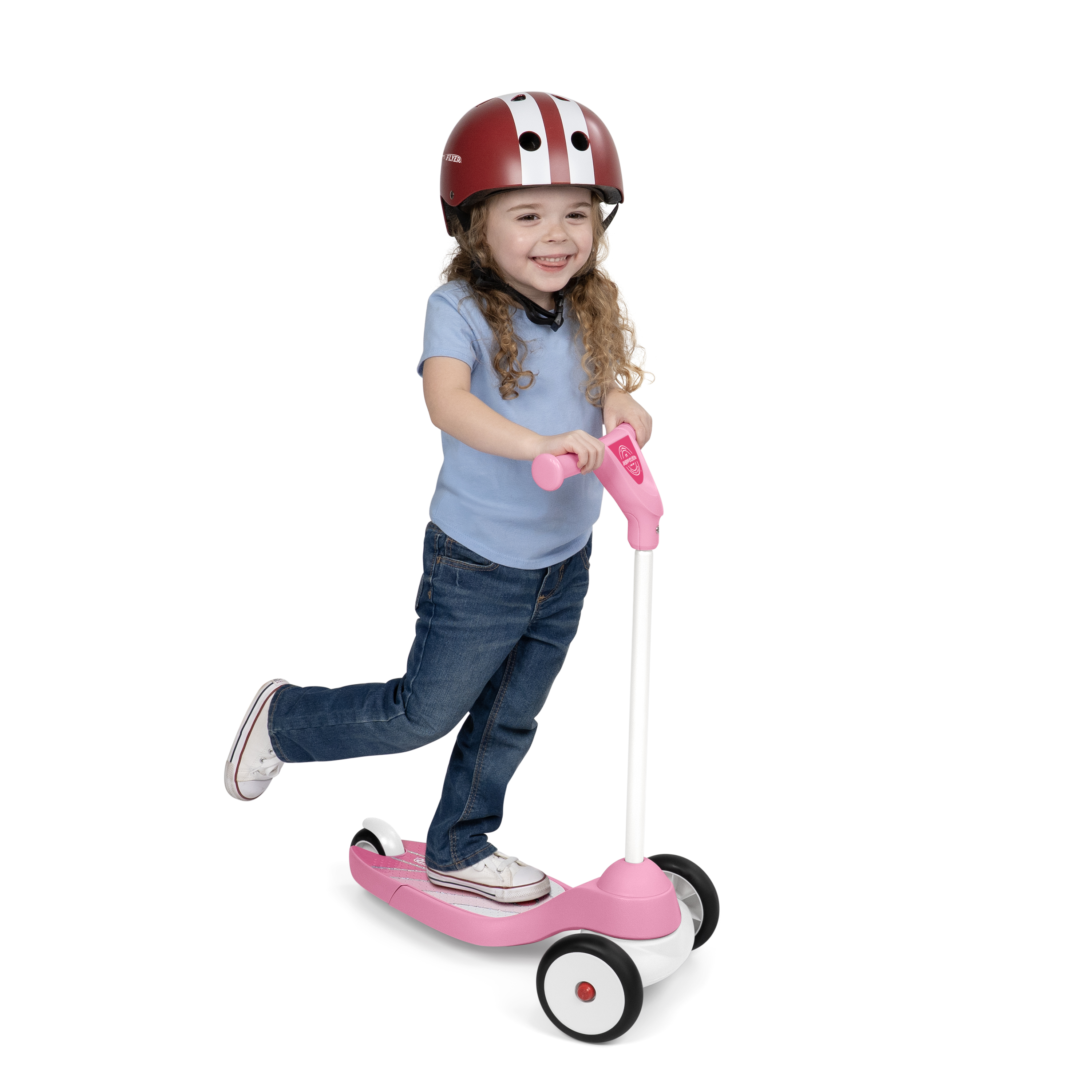 Radio Flyer My 1st Scooter Sparkle 3-Wheel, Pink photo 7