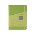 thumbnail image 2 of Fabriano Ecoqua Plus Hidden Spiral-Bound Notebook, 5.8" x 8.3", A5, Dotted, Lime, 2 of 4