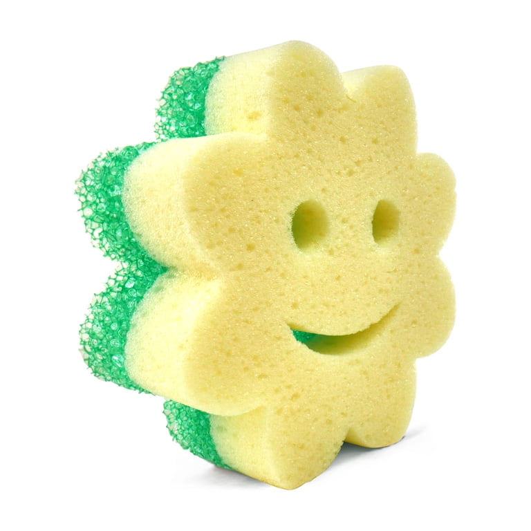 Scrub Daddy Scrub Mommy Power Flower Sponges, 3 Count photo 3