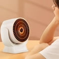 thumbnail image 5 of Desktop Heating Fan Fast Heating Household Electric Heater Portable Desk Mute Heater 800W for Living Room Bedroom ,Warm Any Angle, 5 of 6