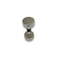 thumbnail image 2 of Poignée de Porte Ronde 2” en Acier Inoxydable 304 – Poignée de Porte en Verre de Douche, Portes en Bois et Fibre de Verre – Satin SS, Noir Mat, PVD Or, 2 of 11