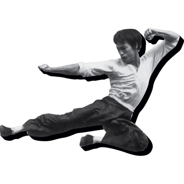 Bruce Lee Kick Male Movie Stars by NMR Calendars