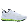 thumbnail image 2 of Nike Air Max Genome Boys Shoes Size 4.5, Color: White/Neon, 2 of 5