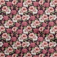 thumbnail image 1 of oneOone Cotton Poplin Pink Fabric Floral Sewing Fabric By The Yard Printed Diy Clothing Sewing Supplies 56 Inch Wide, 1 of 1