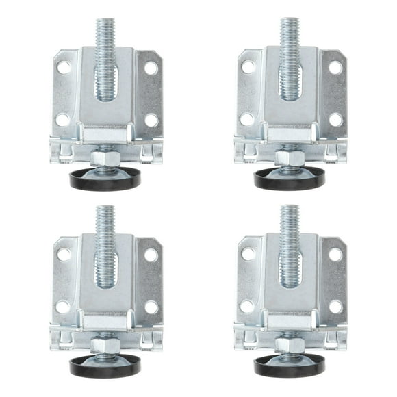 Weiweiguan 1 Set Cabinet Leveling Feet Heavy Duty Table Leveler Leg Adjustable Leveling Leg
