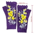 thumbnail image 3 of Women's Gloves Mittens 2023 Handembroidered Gloves Women'S Knitted Gloves Floral Gloves Winter Warm Gloves Hand Woven Fingerless Embroidered Gloves, Women's Accessories Gloves Mittens, 3 of 9