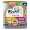 Go & Grow by Similac Sensitive, 4 Cans, Toddler Drink for Lactose Sensitivity, with 2’-FL HMO for Immune Support and 23 Key Nutrients to Help Balance Toddler Nutrition, Milk-Based Powder, 23.3 oz