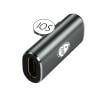 thumbnail image 1 of Adaptador Tipo C A 8 Pines Adaptador Tipo C A 8 Pines Adaptador portátil de transferencia de datos PD Conector de carga de teléfono PD20W para iPhone/iPad, 1 of 8