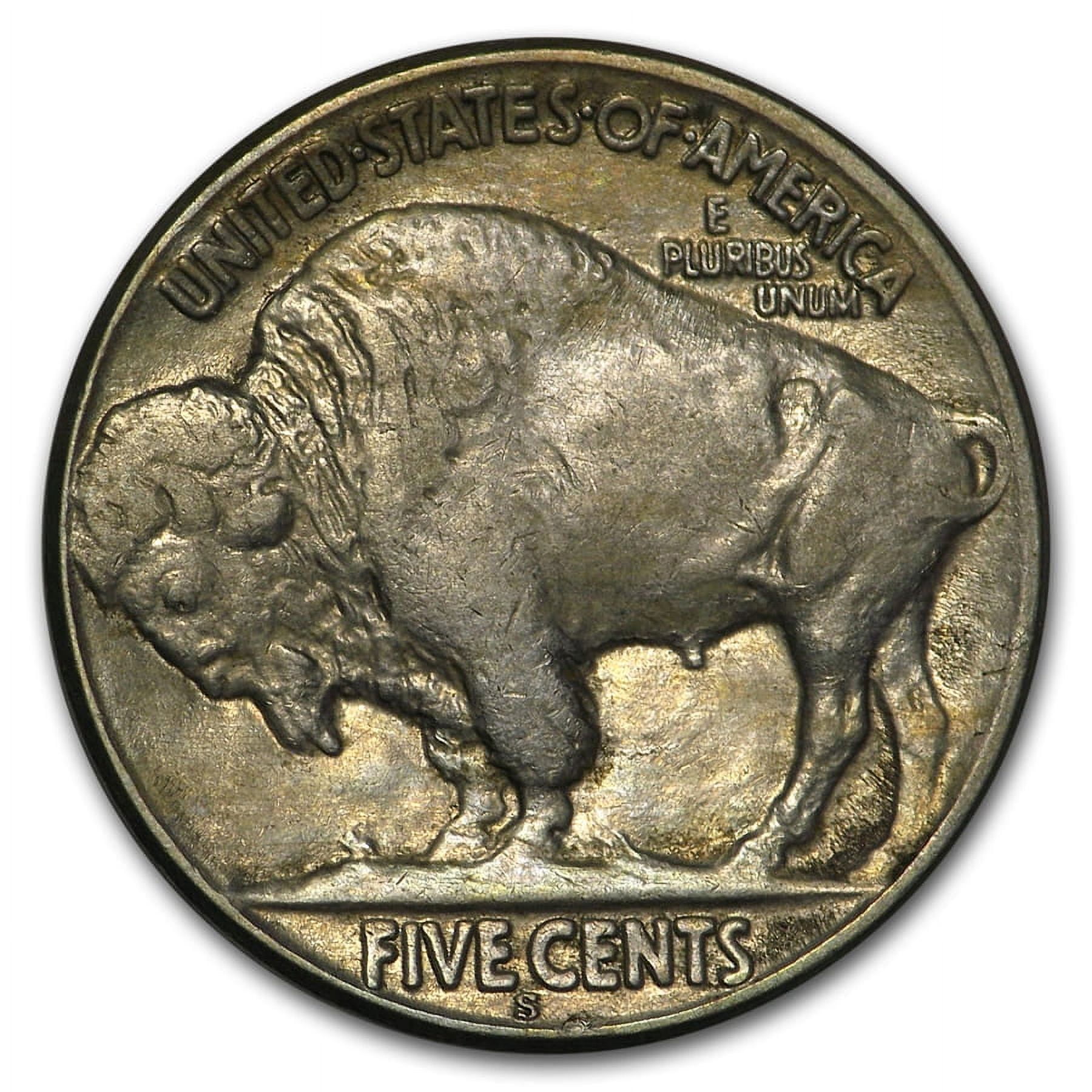 1920-1929 Quarter-Pound Bag of Buffalo Nickels
