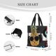 thumbnail image 3 of Easygdp Pineapple With Black Glasses Bolsa Tote para Mujer, Bolso de Hombro para Trabajo, Playa, Viajes, Compras y Supermercado, 3 of 7