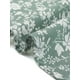 thumbnail image 5 of Vestido sin mangas de cuello cuadrado con flores y cintura elástica para mujer de tallas grandes Agnes Orinda 1X verde oscuro, 5 of 8