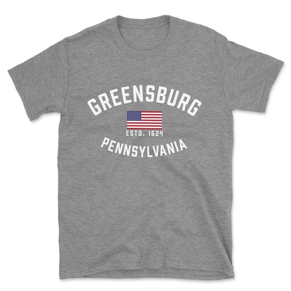 Greensburg Pennsylvania Patriot Men's Cotton T-Shirt