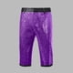 thumbnail image 1 of pstuiky Pantalones cortos para hombre, Pantalones cortos rectos con bolsillos ajustados y lentejuelas de moda de verano para hombre Pantalones cortos deportivos para hombre, 1 of 4