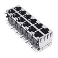 thumbnail image 2 of 44520-0002 Jack Modular Connector 8p8c (RJ45, Ethernet) 90° Angle (Right) Shielded, EMI Finger Cat5, 2 of 2