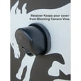 thumbnail image 6 of CAM friendly - 35-in - Ford BRONCO - US Made SpareCover® - Brawny Series - Black on Black - Heavy Vinyl Denim Texture - High Endurance Tire Cover, 6 of 6
