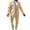 Brown, variant on Mens Cargo Jacket Track Suit 2 Pieces Set Outfits Casual Multi Pockets Long Sleeve Button Up Jacket And Cargo Pants Set Green 3Xl