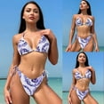 thumbnail image 2 of HAOYUNL Women Bikini Set Two Piece Swimsuit Swimwear&nbsp;Set Bathing Suits Bathing Suits for women S-XL, 2 of 8