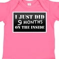thumbnail image 4 of Inktastic 9 Months on the Inside Boys or Girls Baby Bodysuit, 4 of 5