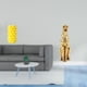 thumbnail image 2 of Jarrón de flores,Jarrón de flores para decoración del hogar,adorno de mesa de porcelana,Jarrón geométrico creativo para decoración de escritorio de oficina,Figura de guepardo,Figura de, 2 of 8