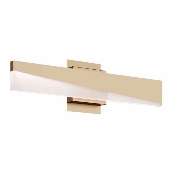 SLNV2403LAJUDLB AFX Slant - 23W 1 LED Bath Vanity-3 Inches Tall and 3 Inches Wide-Light Antique Brass Finish